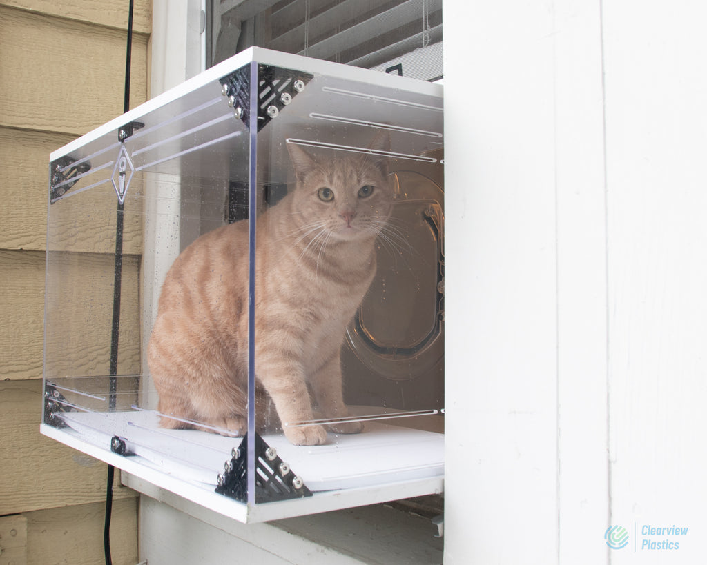 CATIO - Cat Window Box – Clearview Pet Enclosures